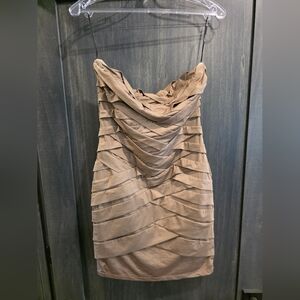 Elegant Tan Dress